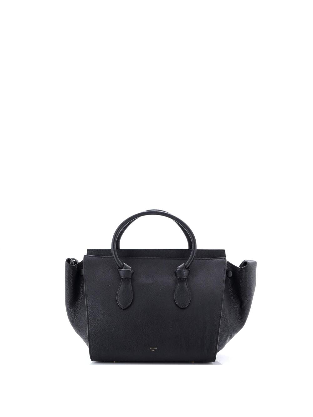 Celine Tie Knot Tote Grainy Leather #240917C99B